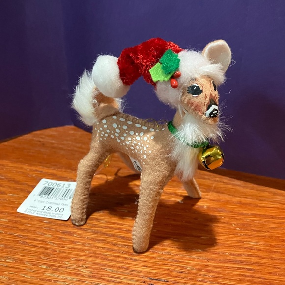 Annalee Other - NWT Annalee 4” Cozy Christmas Fawn # 700613 Christmas Ornament